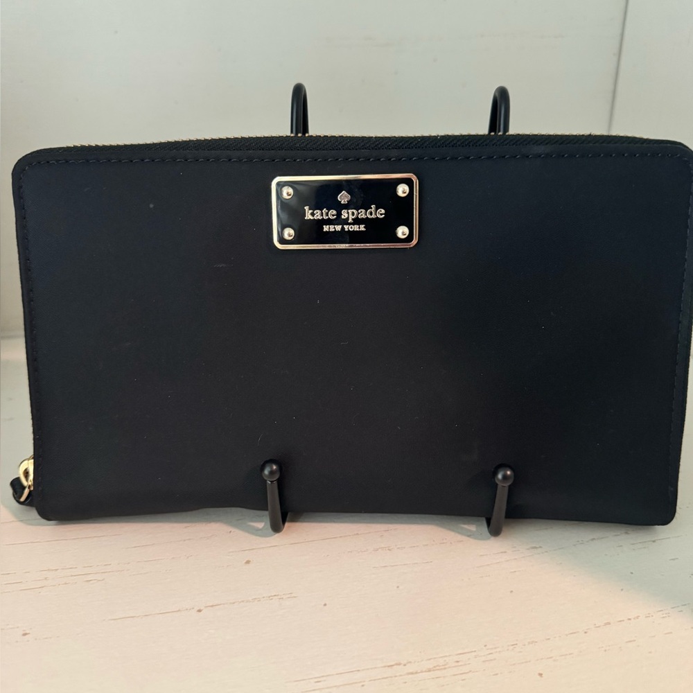 Kate Spade black clutch